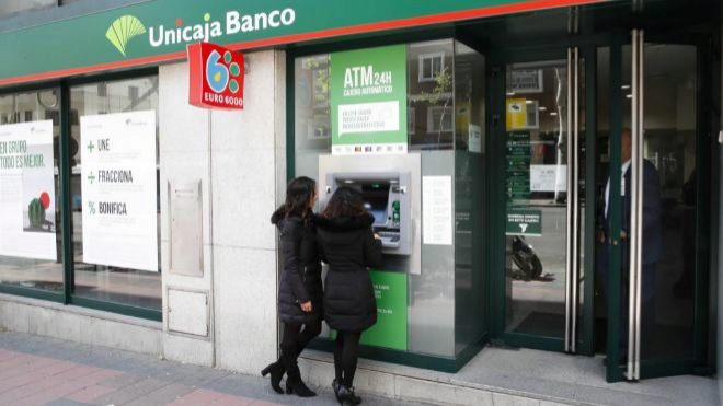 Sucursal de Unicaja Banco.