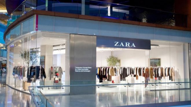Tienda de Zara, principal enseña de Inditex, en Londres.