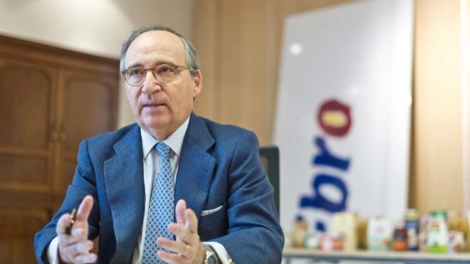 Antonio Hernndez Callejas, presidente de Ebro Foods.