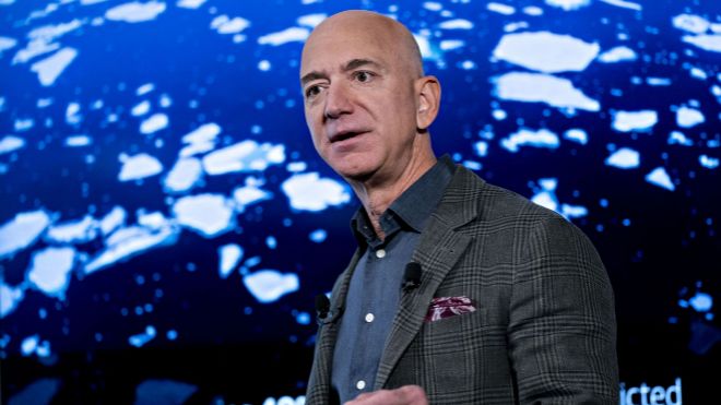 El fundador y CEO de Amazon Jeff Bezos.