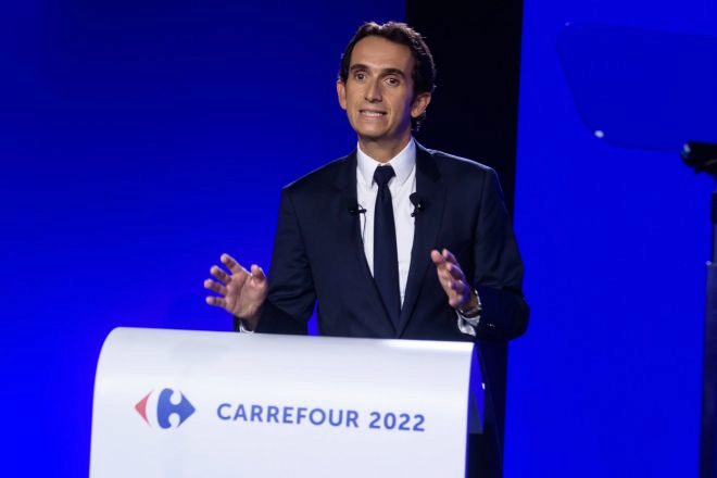 El presidente del grupo de distribucin Carrefour, Alexandre Bompard.