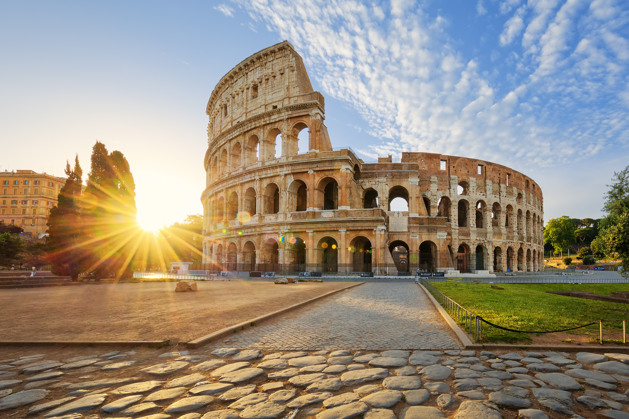 El Coliseo de Roma es una de las 'maravillas del mundo'.