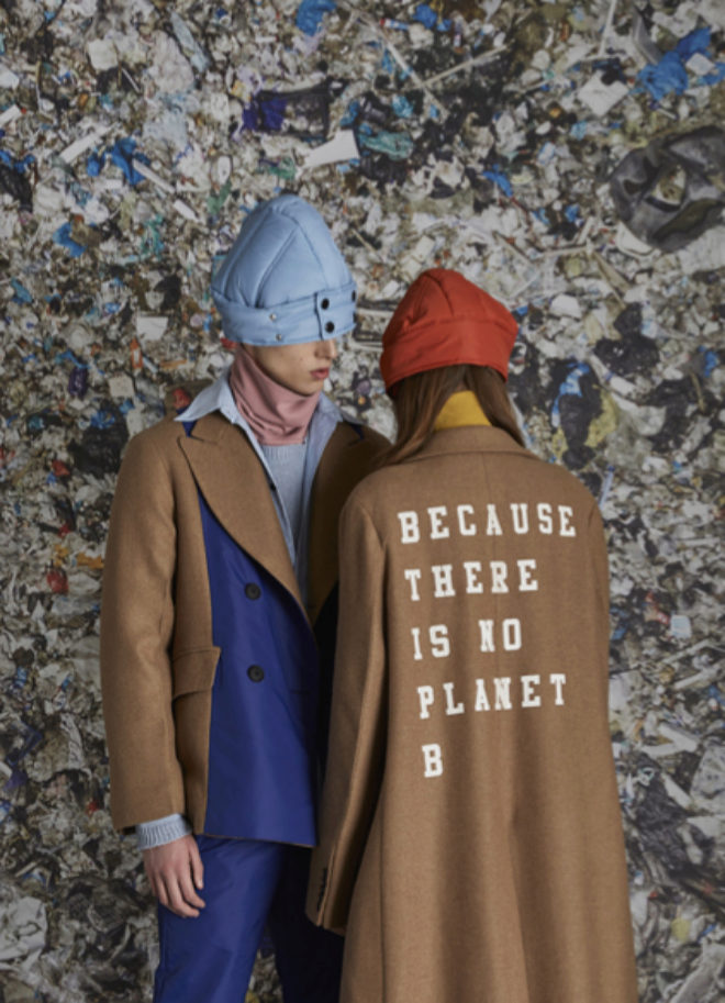 "Because there is no planet B" es el lema de Ecoalf.