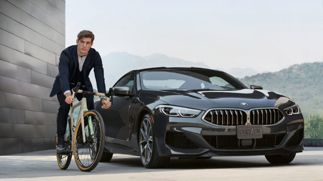 La nueva bici es un capricho para los clientes de BMW que tambin disfrutan sobre dos ruedas.