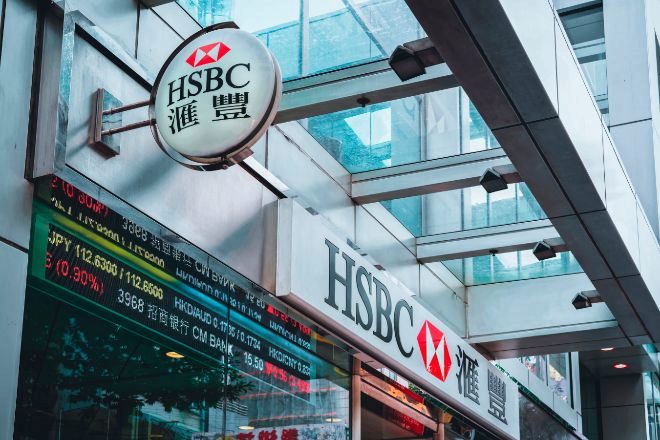 Sucursal de HSBC en Hong Kong.