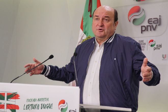 El presidente del PNV, Andoni Ortuzar.