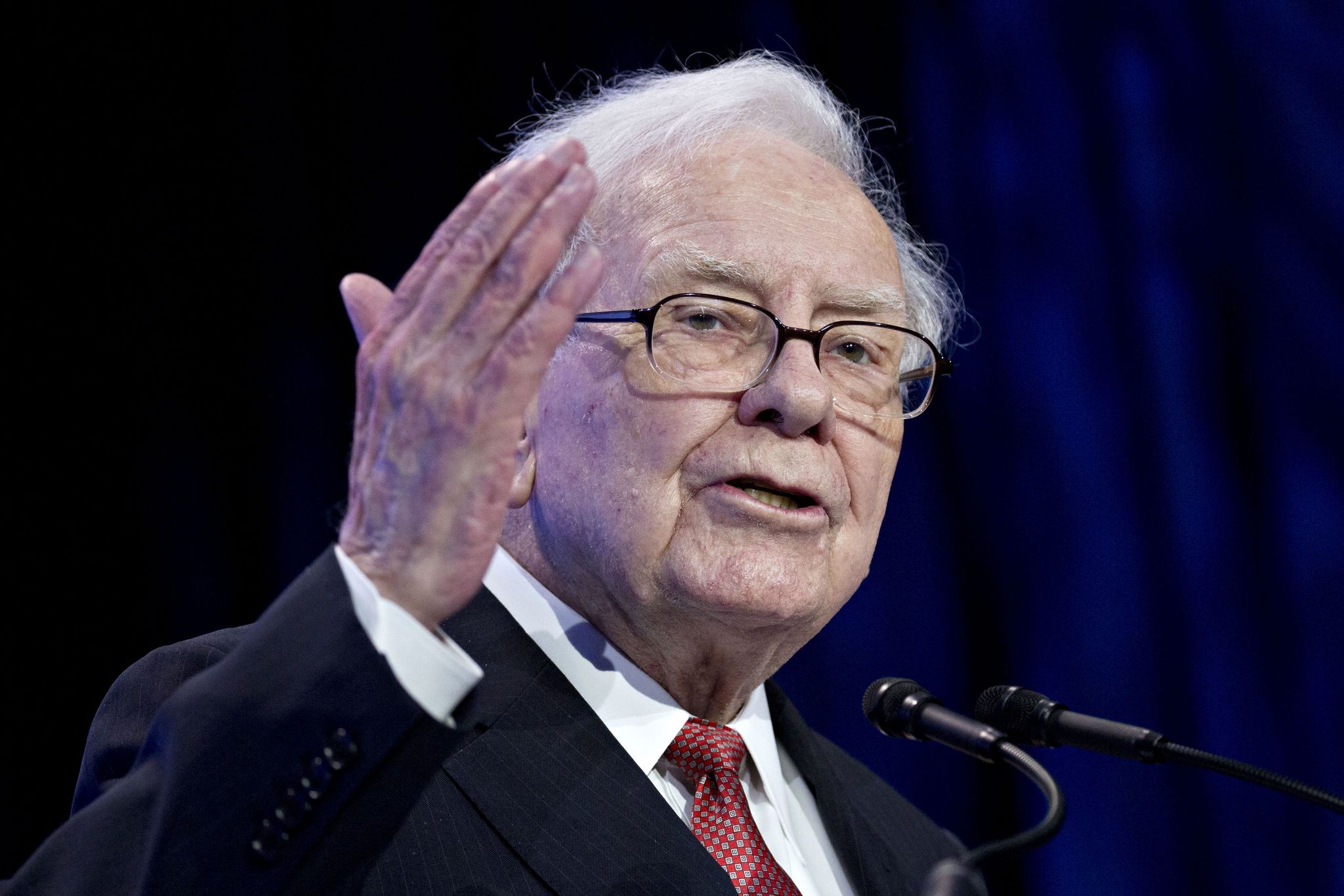 Warren Buffett, presidente de Berkshire Hathaway.