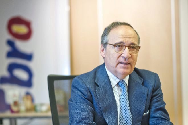 Antonio Hernndez Callejas, presidente de Ebro Foods.