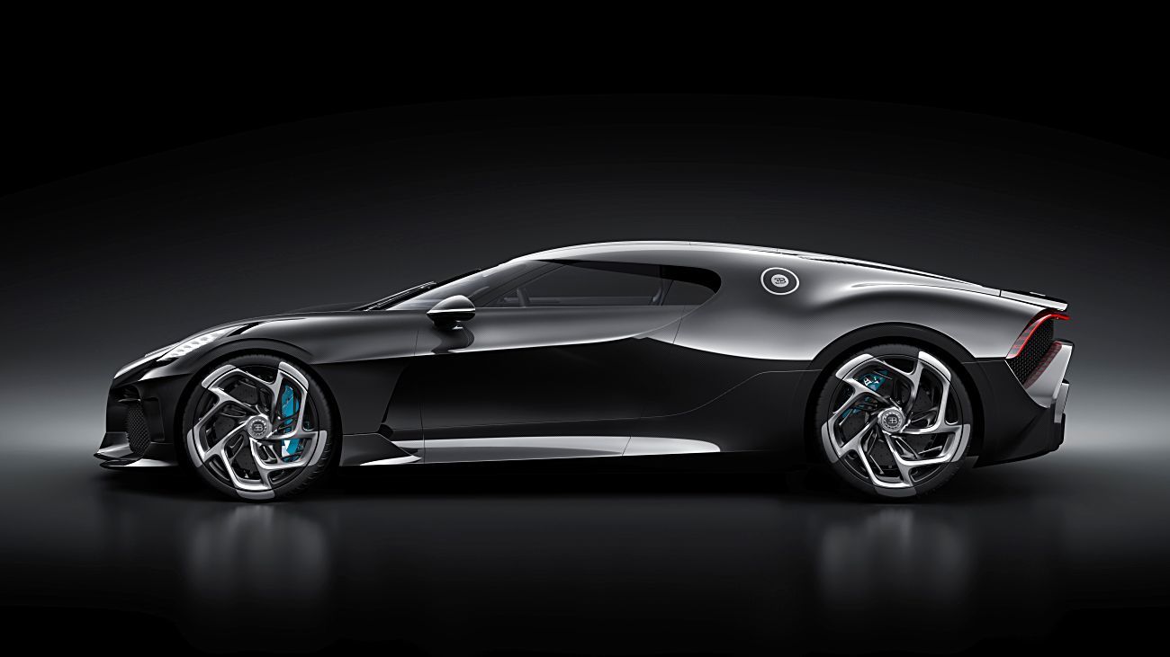 El Bugatti La Voiture Noire, con un precio sin impuestos de 11...