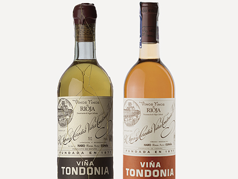 Los dos vinos de Via Tondonia premiados por Tim Atkin.