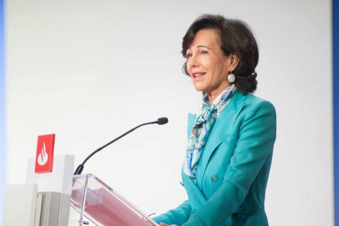 Ana Botn, presidenta de Santander.