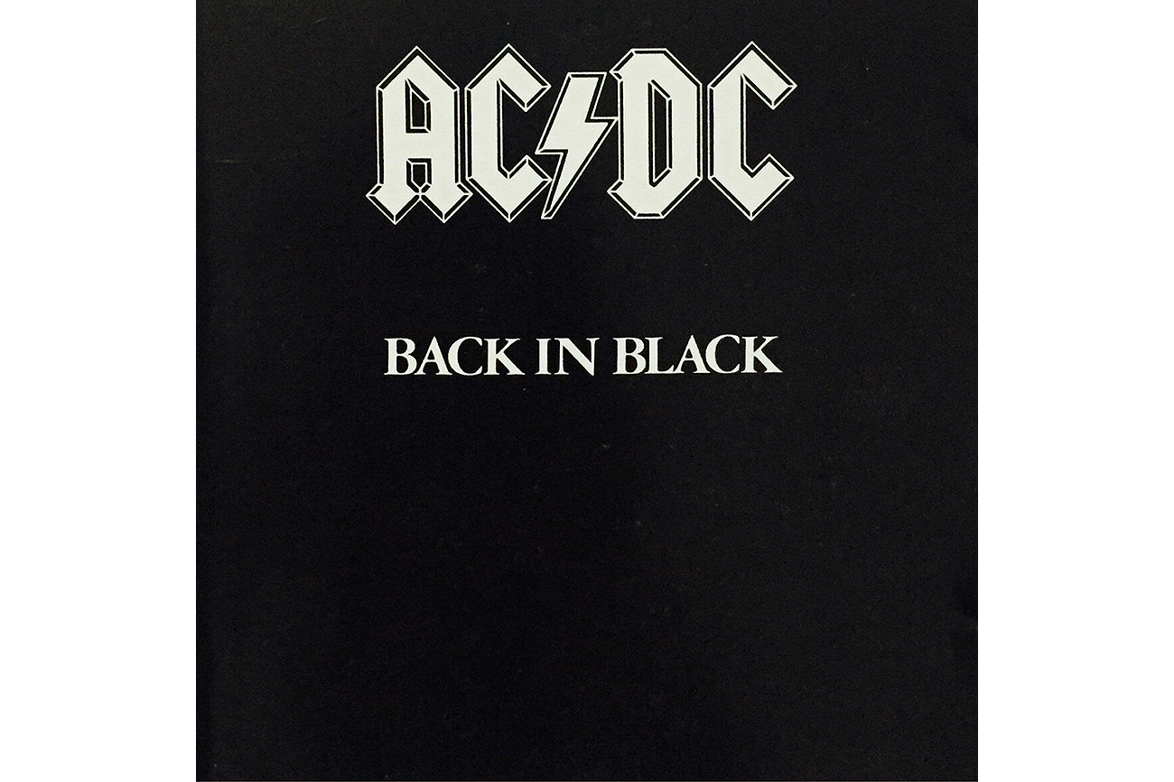 AC/DC. Back In Black. 1980. 29,4 millones de copias vendidas ...