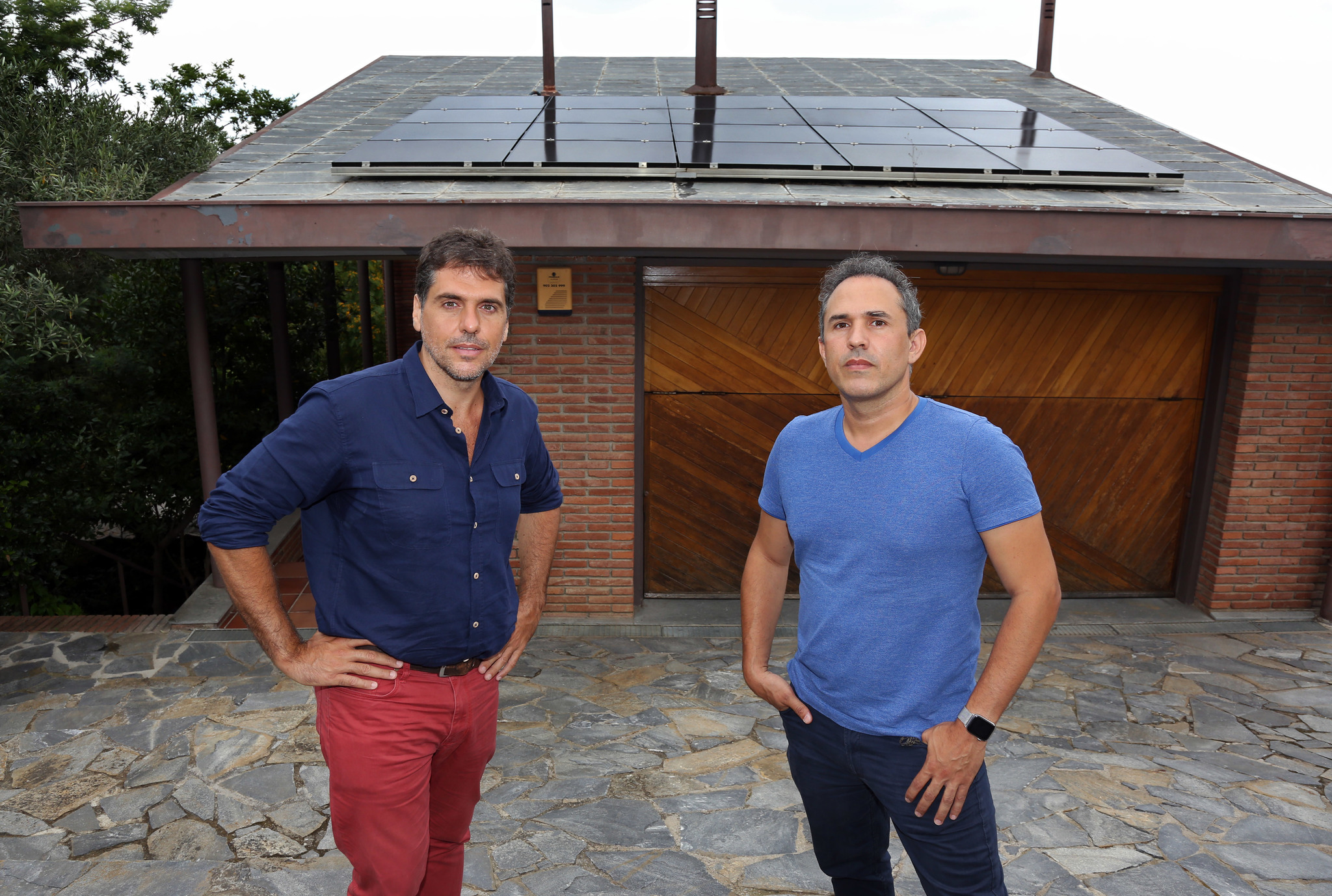 Oscar G�mez y Roger Fern�ndez, fundadores de SolarProfit.