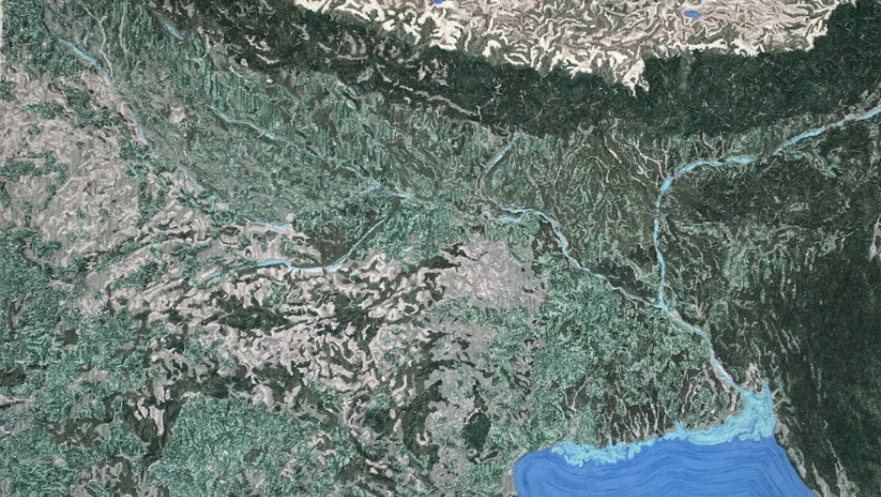 Plastic Rivers n 6- Ganges, la alfombra de lvaro Cataln de Ocn...
