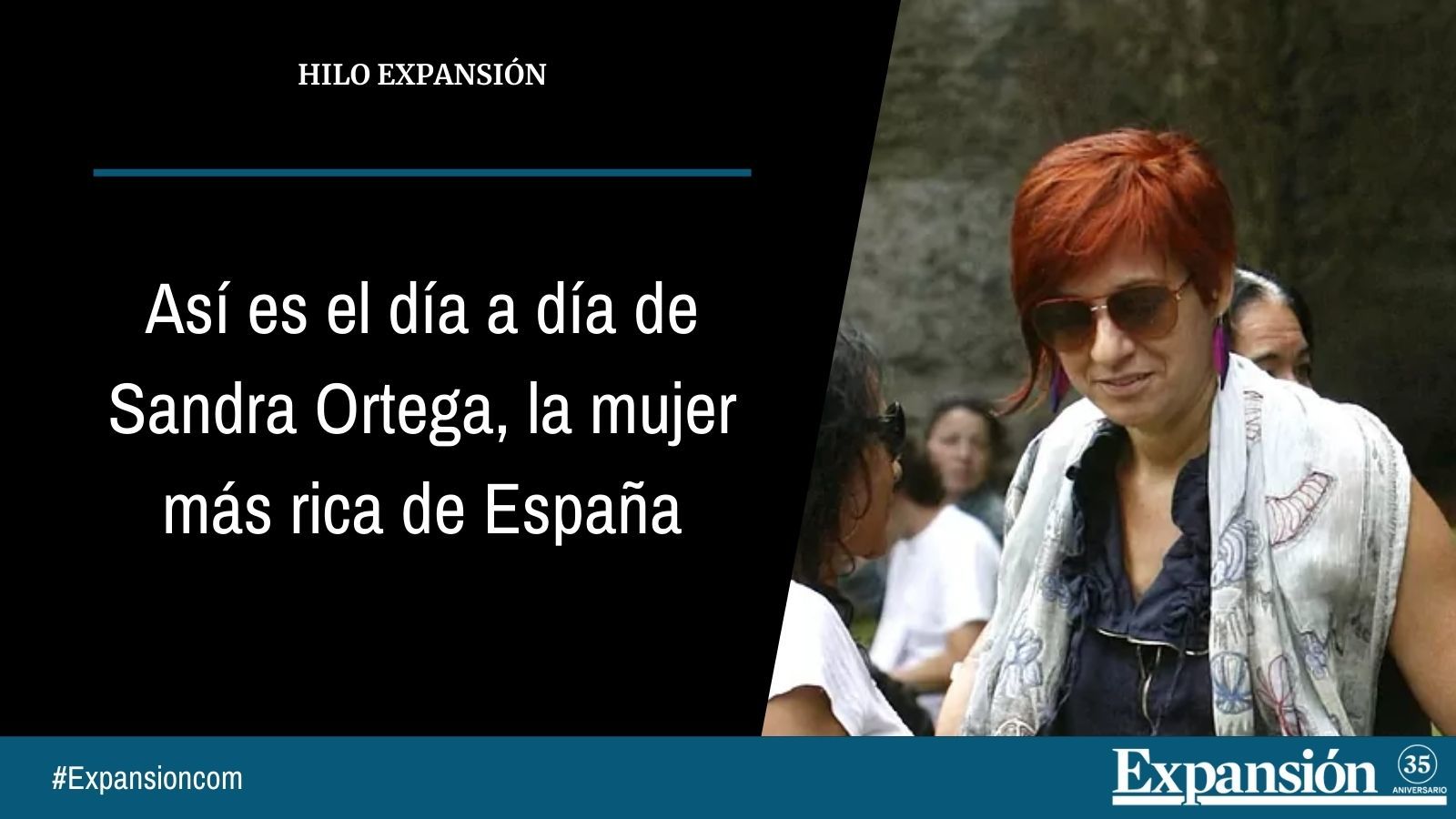 Así es el día a día de  Sandra Ortega, la mujer más rica de España