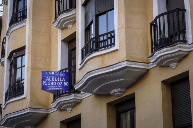 Una vivienda en alquiler, en Madrid.