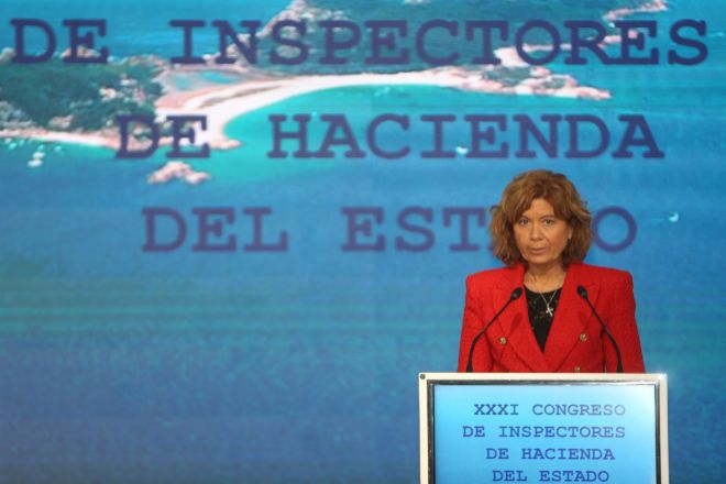 La secretaria de Estado de Hacienda, Inés Mª Bardón.