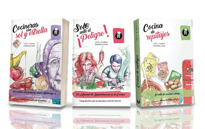 Sabrosos bocados, de Rafa Prades, trilogía gastronómica con 220 recetas, 70 euros.