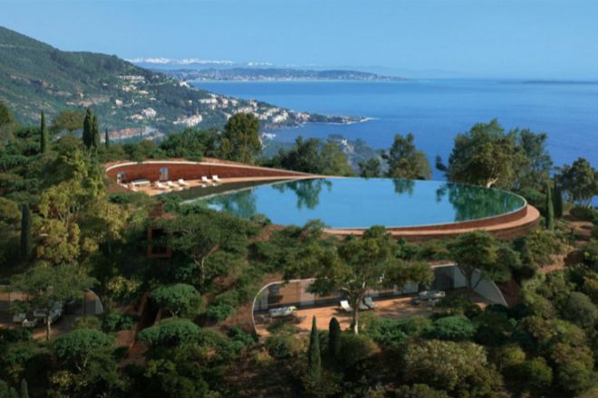 Villa Theoule Sur Mer, en Cannes, Francia.