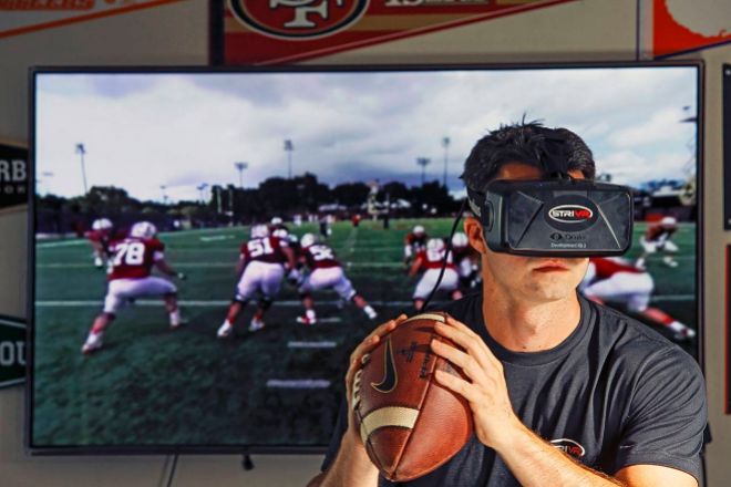 Derek Belch, fundador de StriVR, 'start up' especializada en realidad virtual.