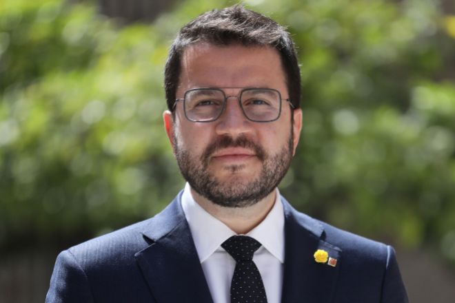 El president de la Generalitat y dirigente de ECRC, Pere Aragonès.