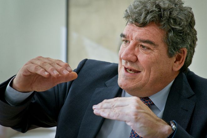 El ministro de Inclusión, Seguridad Social y Migraciones, José Luis Escrivá, en una entrevista con EXPANSIÓN, en diciembre.