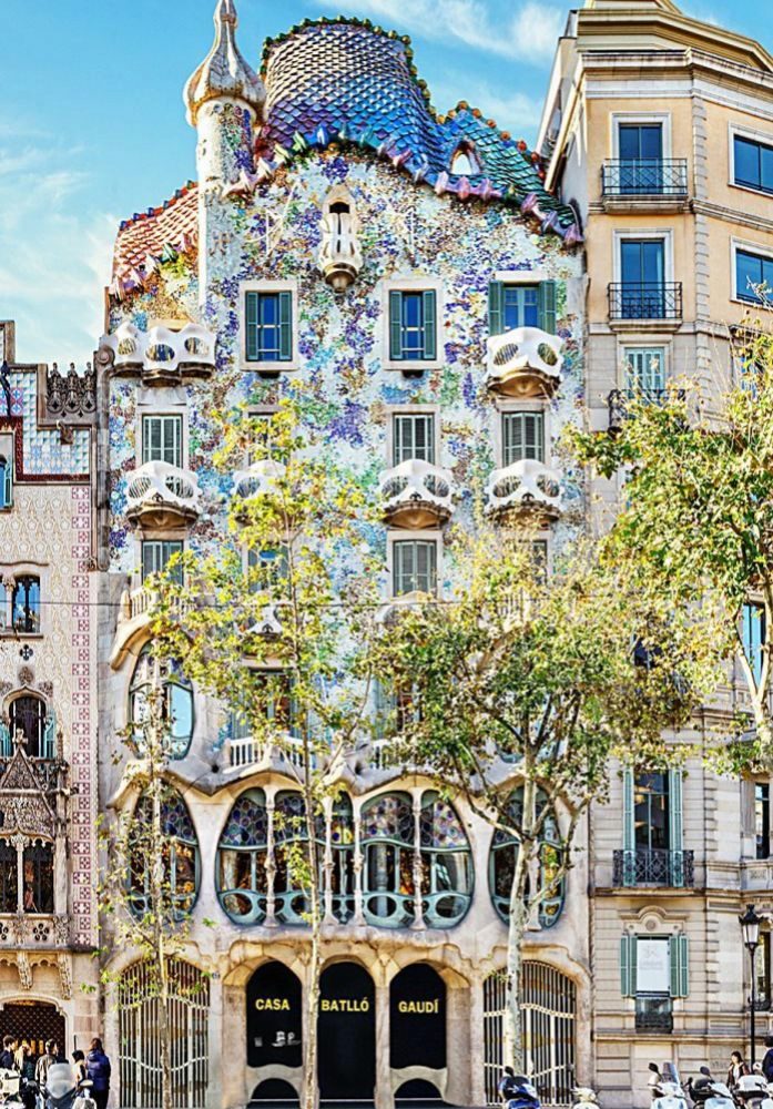 Fachada de Casa Batlló.