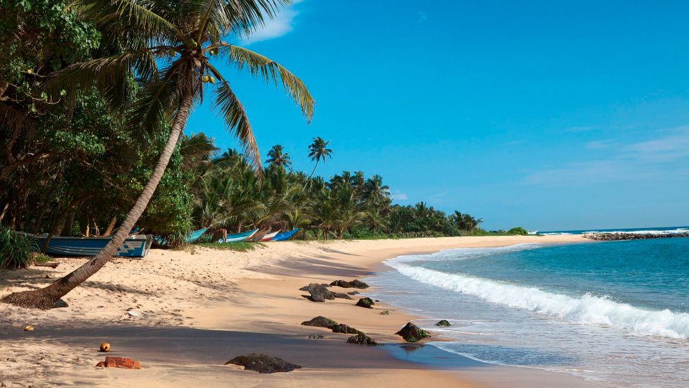 Playas de Sri Lanka.