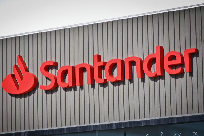 Logotipo de Santander.