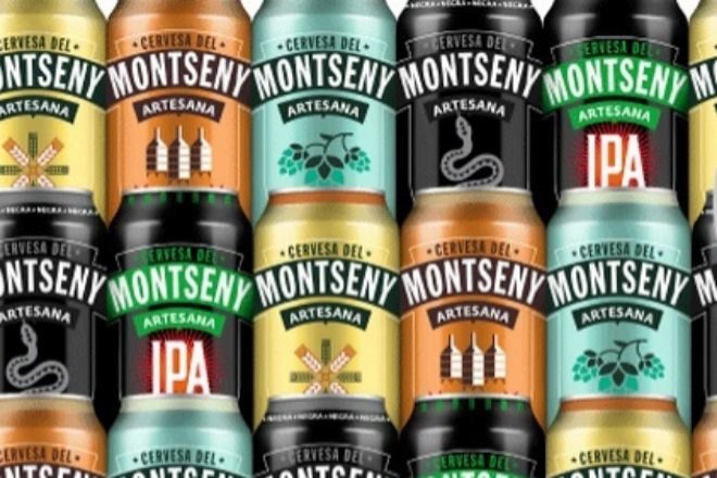 Diferentes variedades de Cervesa del Montseny.