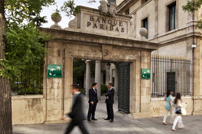Sede de BNP Paribas en España.