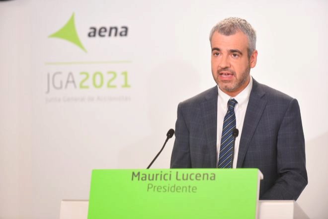 El presidente de Aena, Maurici Lucena