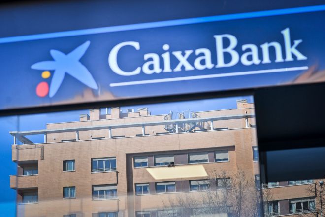 Oficina de CaixaBank en Madrid.