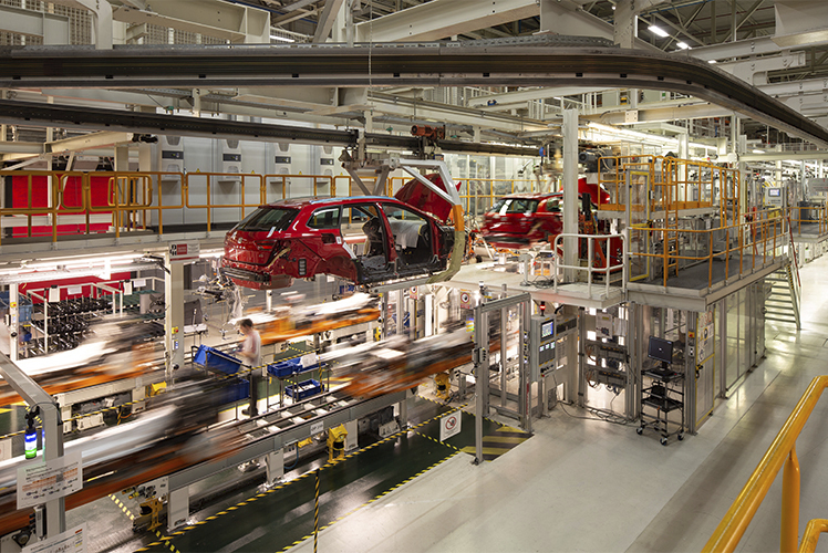 Producción de vehículos en la planta de Seat en Martorell (Barcelona).