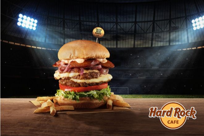 Una hamburguesa con los ingredientes imprescindibles de Leo Messi.