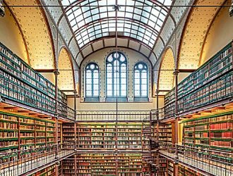 LBUM |Biblioteca de la Abada Santa Mara Laach en Alemania, una de las ms bonitas del mundo.