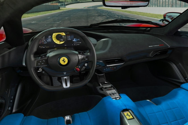 Interior Ferrari Daytona SP3.