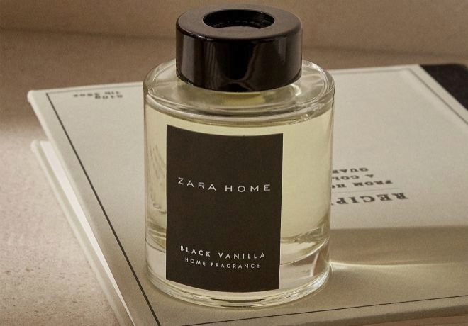 Black Vanilla de Zara Home, el aroma favorito de Lorna de Santos para casa.