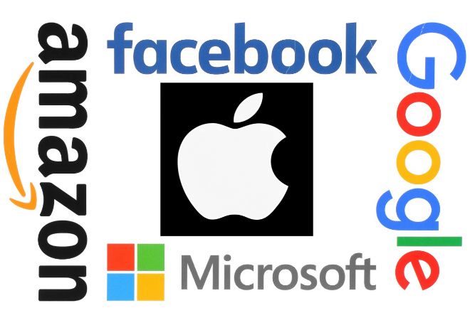 Google, Amazon, Facebook, Apple y Microsoft forman el grupo de las 'Big Tech'.