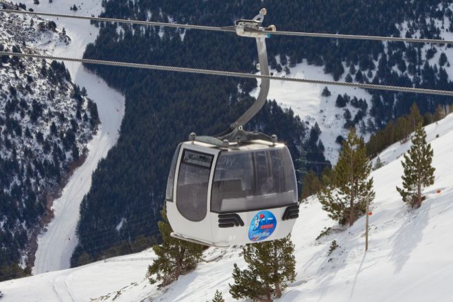 Estación de esquí de La Molina, la primera que se puso en marcha en el Pirineo catalán.
