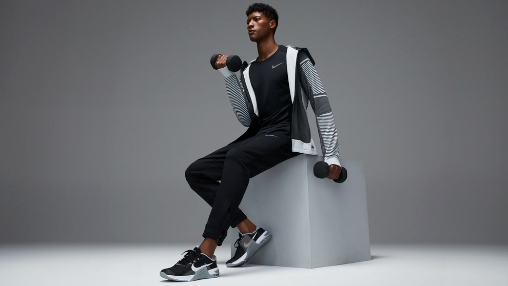 Una imagen promocional de las deportivas Nike Metcon 7.