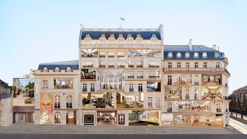 Dior ha reabierto su mítica boutique de la Avenue Montaigne con...