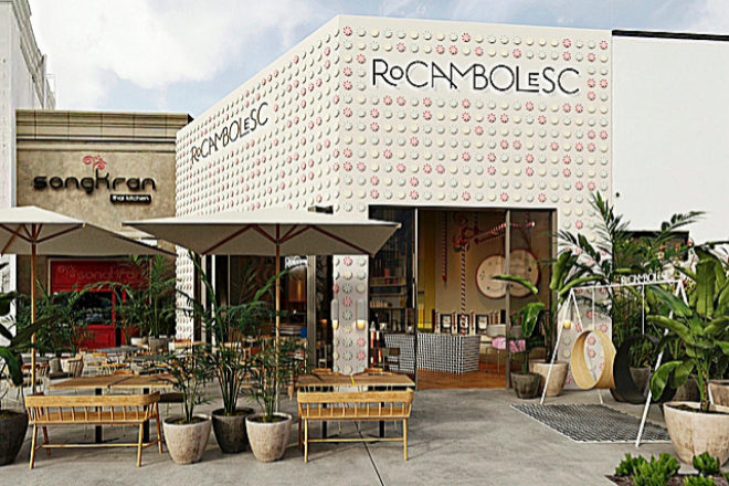 Nueva sede de la heladería de los Roca, Rocambolesc, en Houston.