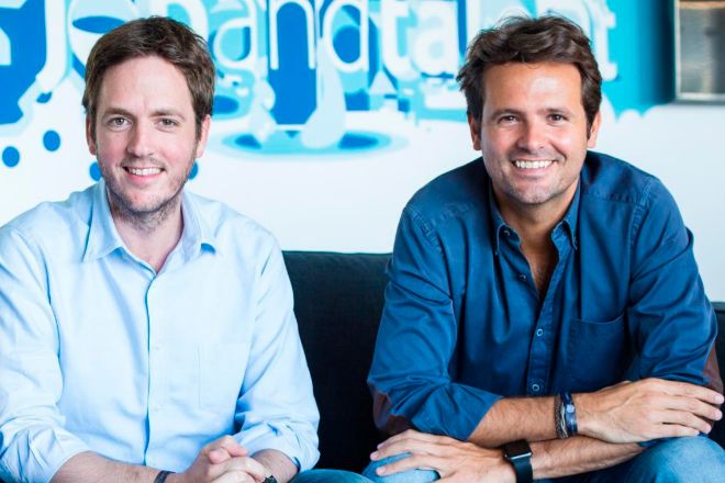 Felipe Navío y Juan Urdiales, co-CEO de JobandTalent, el unicornio español más valioso.