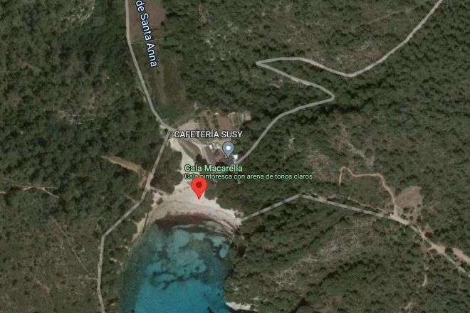 Cala Macarella (Foto: Google Maps)