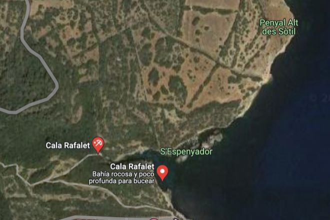 Cala Rafalet (Foto: Google Maps)