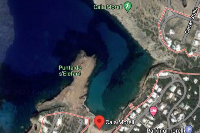 Cala Morell (Fotos: Google Maps)