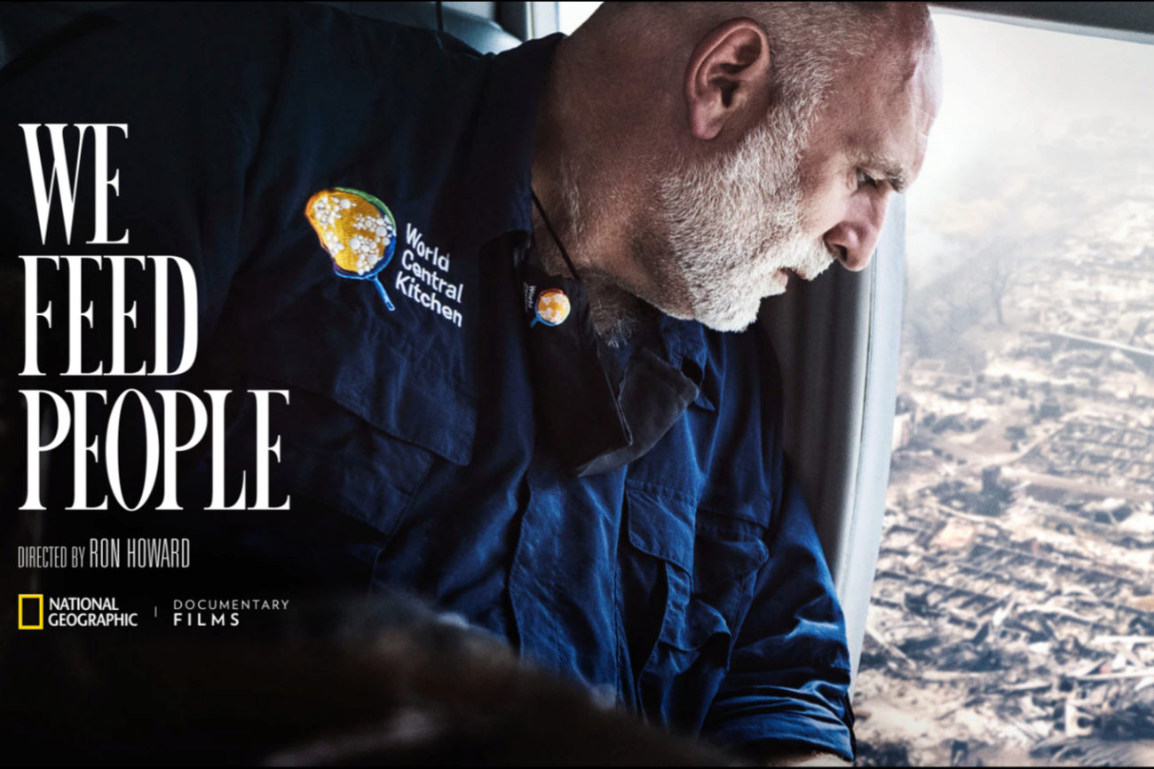 Cartel del documental We Feed Peopel, de José Andrés. | Fueradeserie ...