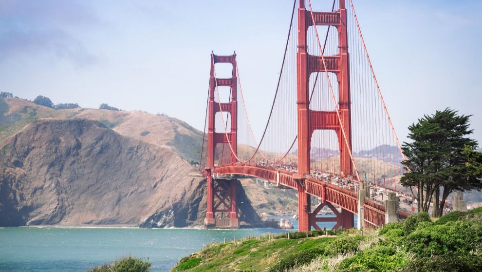 El puente Golden Gate de San Francisco.