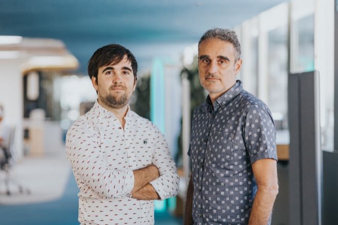 Álvaro Verdoy e Iban Borràs, fundadores de Sales Layer.